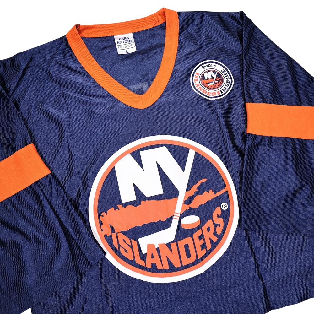 PARK ANTONY Boys L New York Islanders #39 Rick DiPietro NHL Hockey Jersey SIGNED